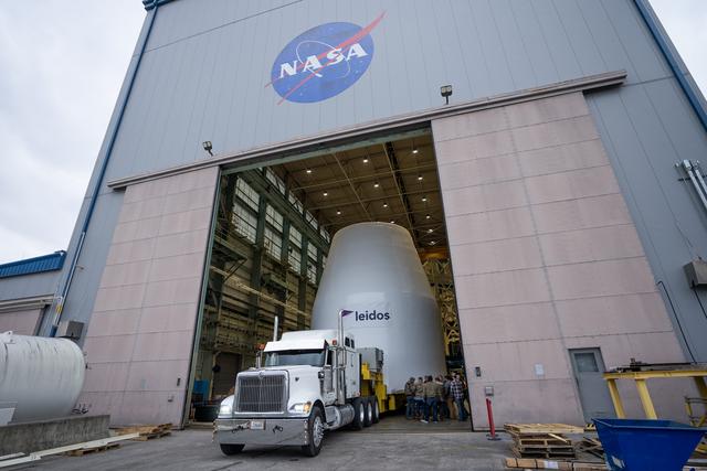Evolved adapter for NASA SLS rocket readied for testing at Marshall photo 4